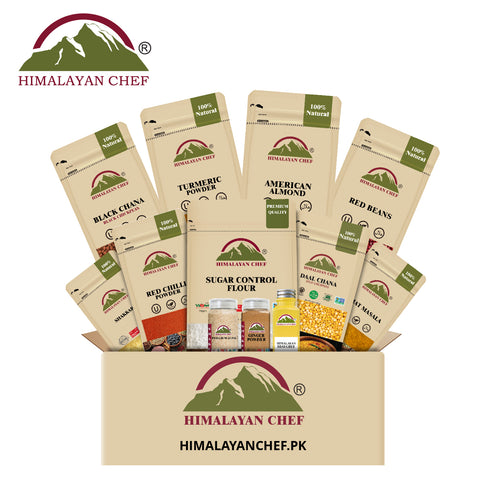 Sugar Control Grocery Package - Pack of 12 | Himalayan Chef